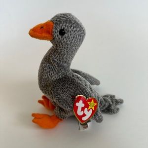 4/$25 - HONKS Beanie Babies TY Vintage Toy Goose‎ Bird 1999